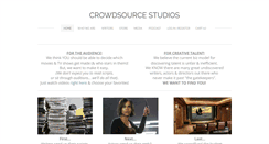 Desktop Screenshot of crowdsourcestudios.com